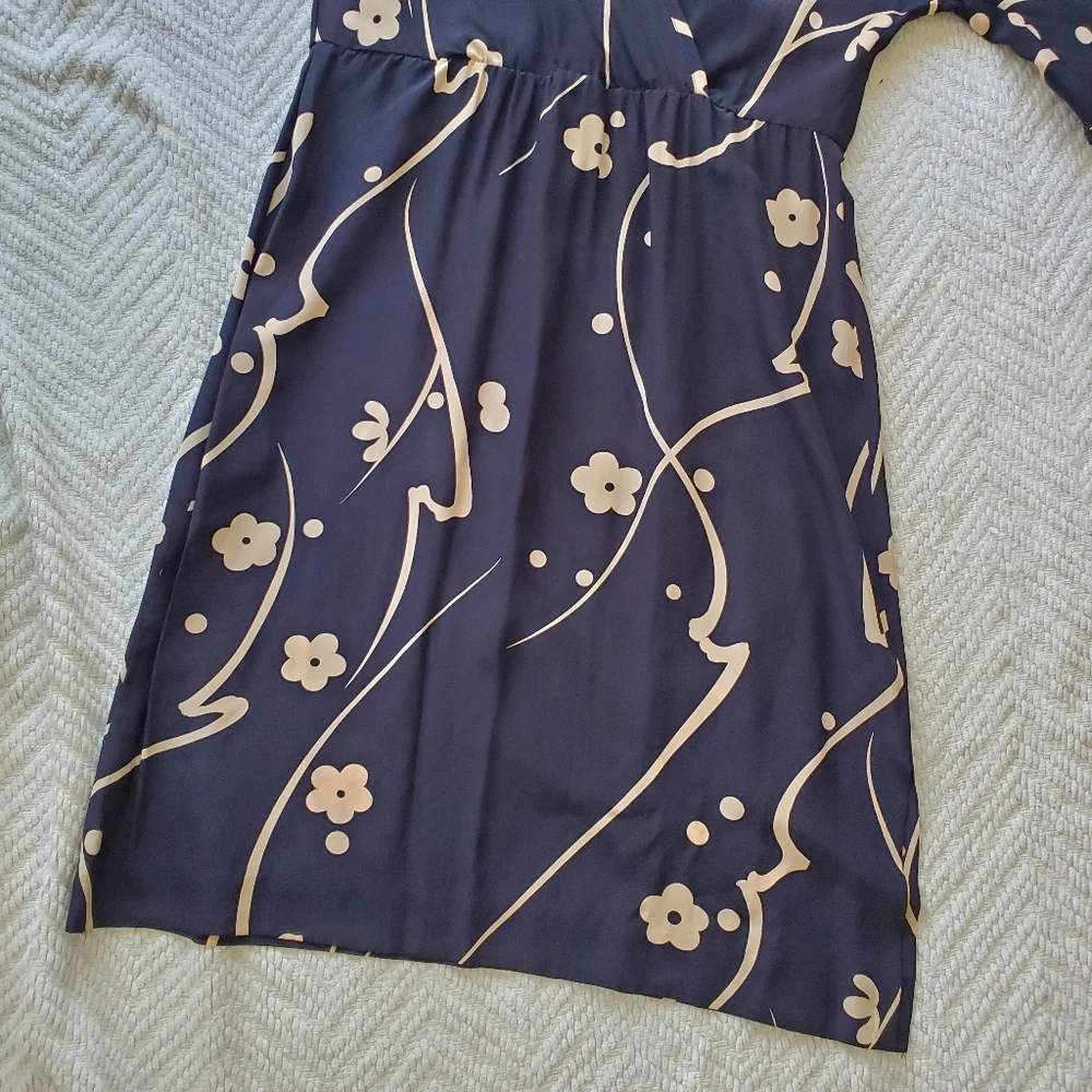 Vintage Robert Janan 100% Silk Saks Fifth Avenue Cocktail Dress - Picture 8 of 15